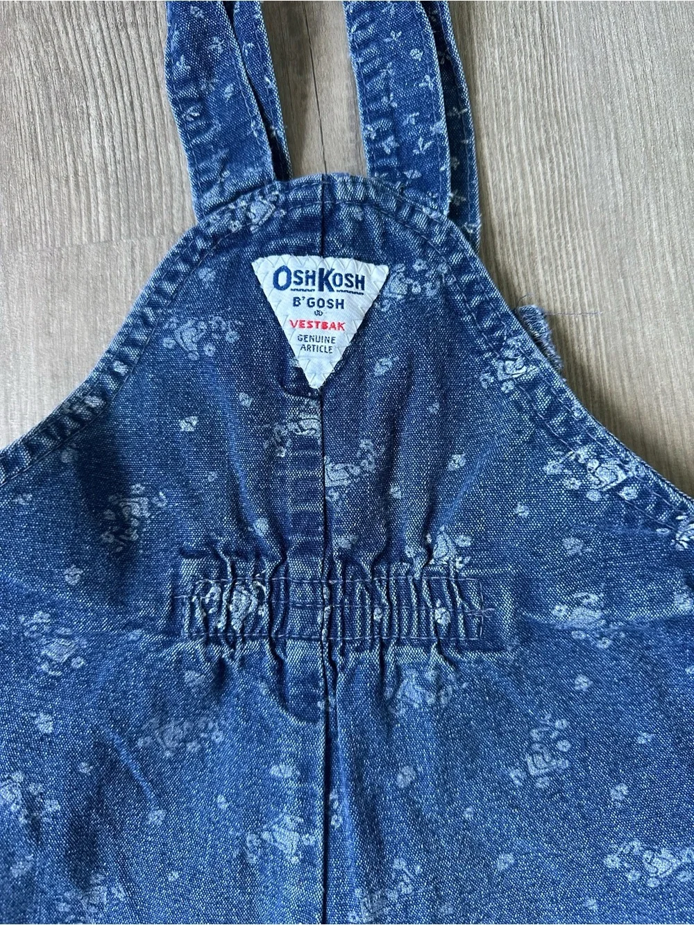 Oshkosh Vintage Blue Overalls 24M